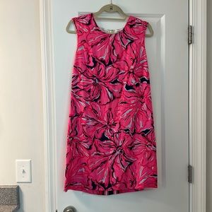 Pink Lilly Pulitzer Floral Dress